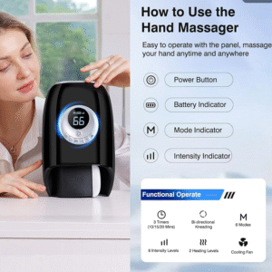 Air Pressure & Thermal Hand Massager