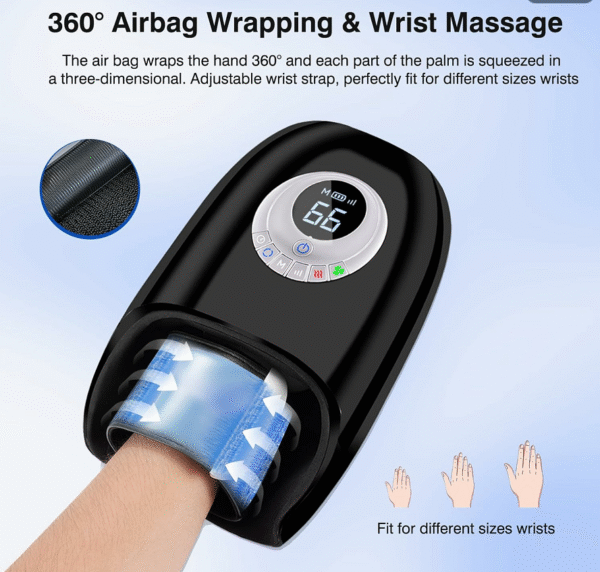 Air Pressure & Thermal Hand Massager - Image 8