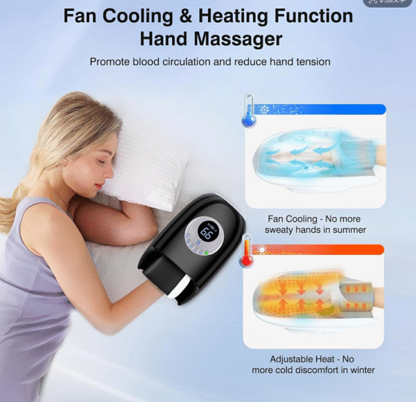 Air Pressure & Thermal Hand Massager - Image 9